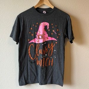 Classy Witch Halloween  tee